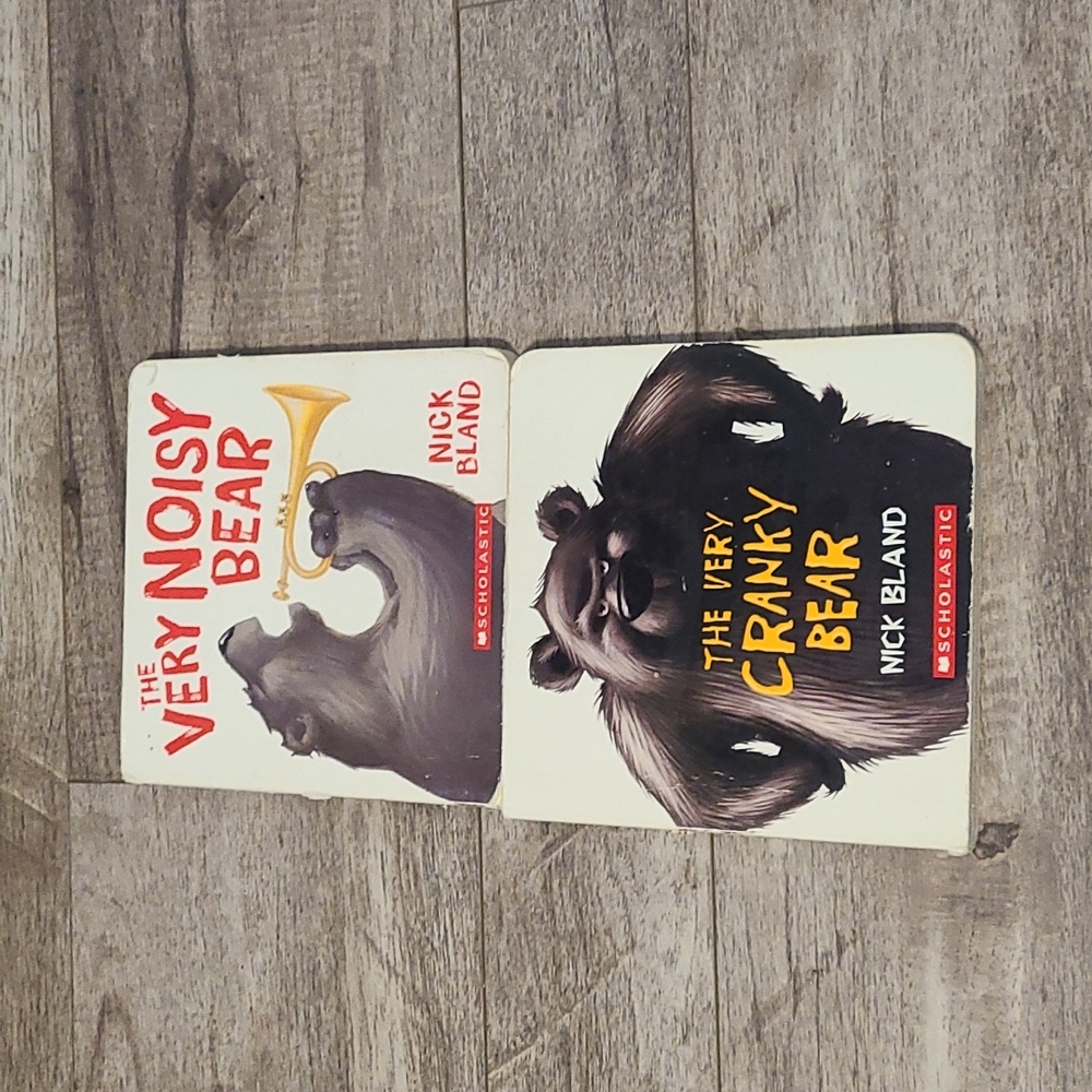 The Very Cranky Bear and The Very Noisy Bear hardcover books